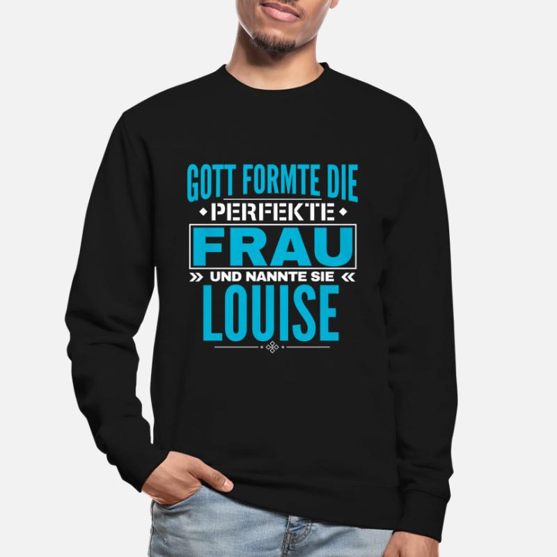 Conception du nom Louise Sweat-shirt Unisexe