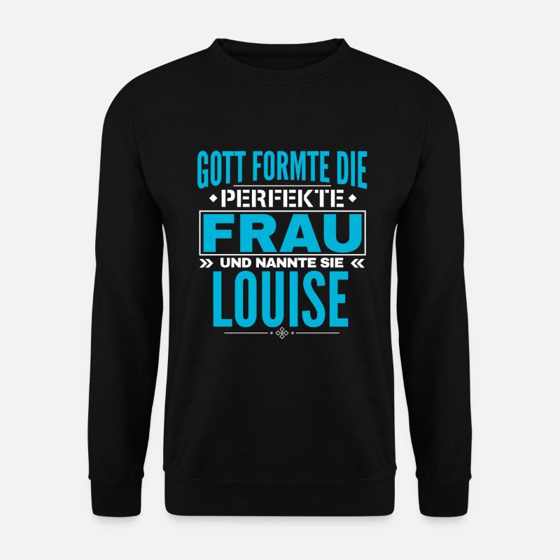 Louise Name Design - Unisex Sweatshirt - black