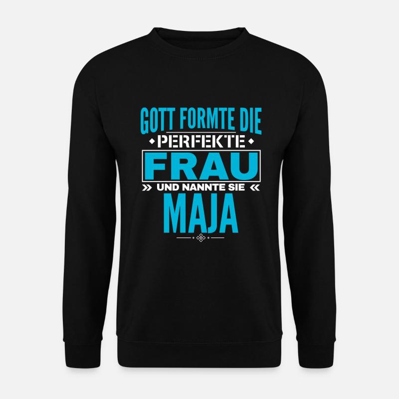 Conception du nom Maja - Sweat-shirt Unisexe - noir