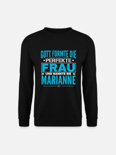 Marianne Name Design - Unisex Sweatshirt - black