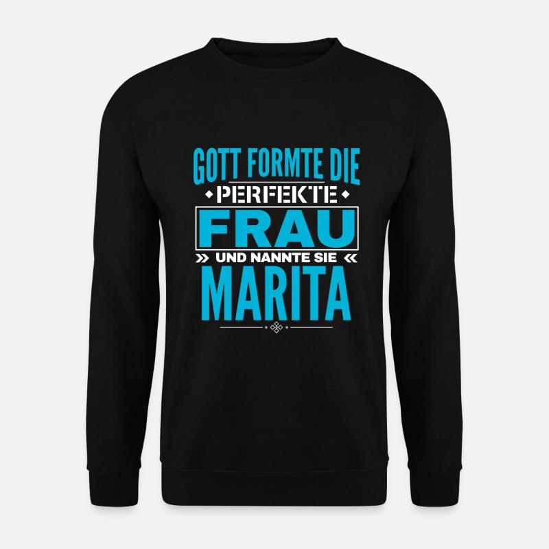 Conception du nom Marita - Sweat-shirt Unisexe - noir