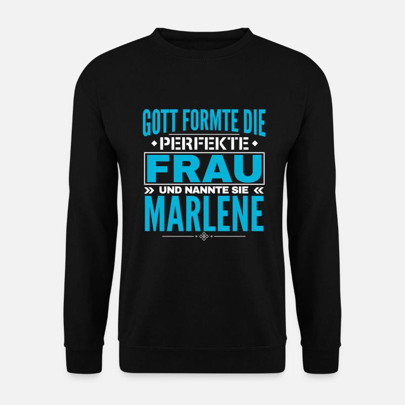 Marlene Name Design - Unisex Sweatshirt - black