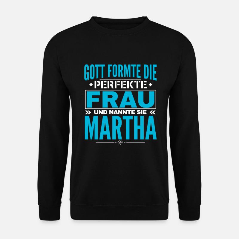 Martha Name Design - Unisex Sweatshirt - black