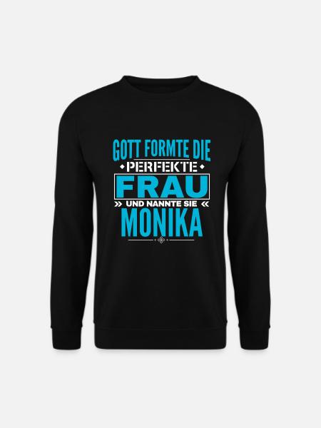 Monika Name Design - Unisex Sweatshirt - black