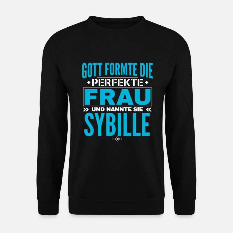 Sybille Name Design - Unisex Sweatshirt - black
