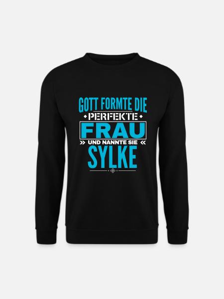 Sylke Name Design - Unisex Sweatshirt - black