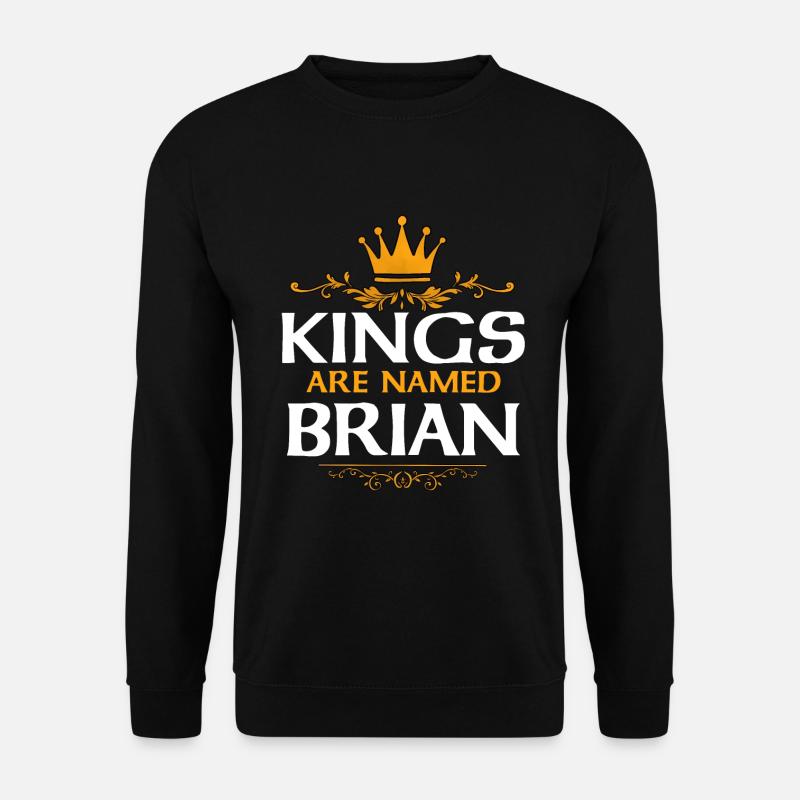 Brian - Unisex Pullover - Schwarz