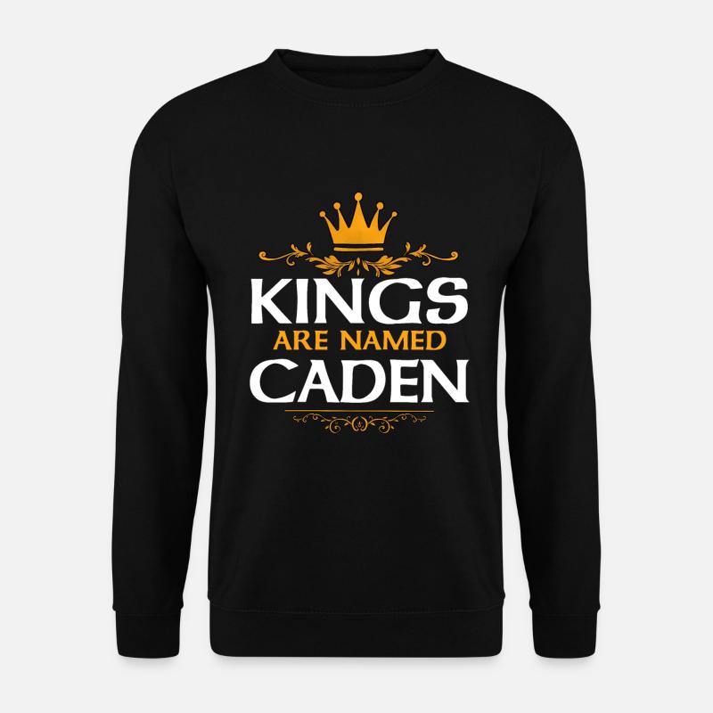 Caden - Unisex Pullover - Schwarz