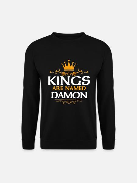 Damon - Sweat-shirt Unisexe - noir