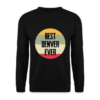 Best Denver Ever - Unisex Pullover - Schwarz - Vorne - Alina (178cm) & Michal (187cm)