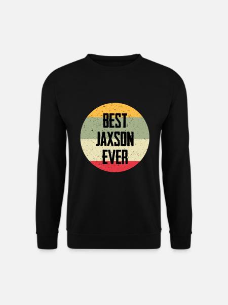 Best Jaxson Ever - Unisex Pullover - Schwarz
