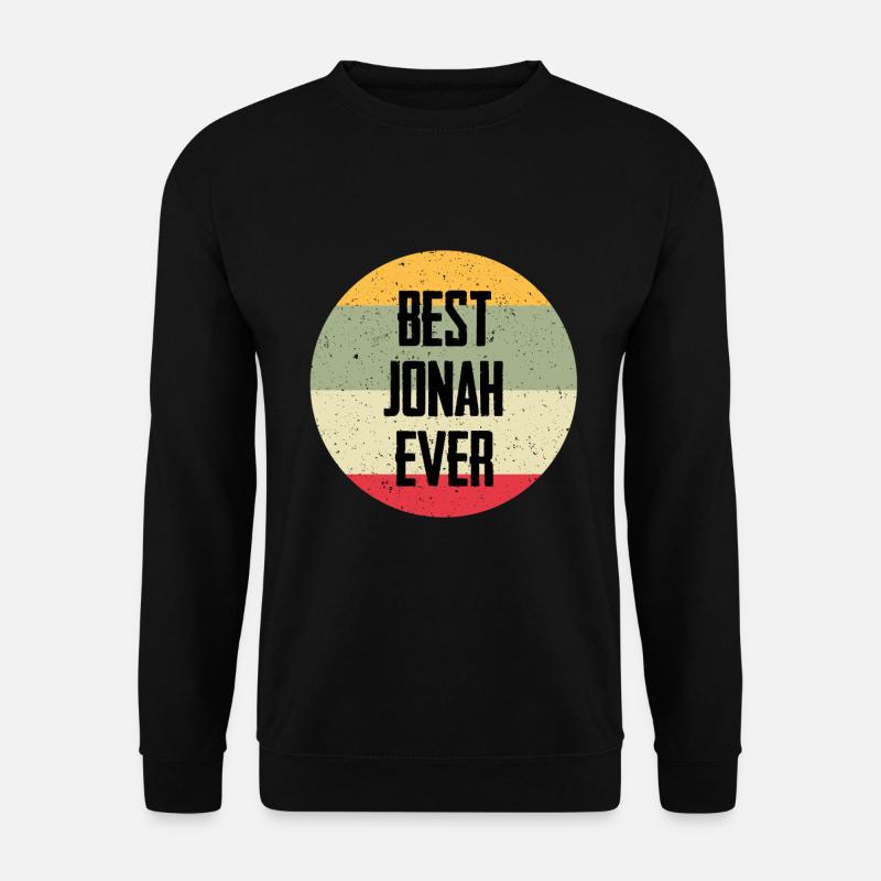 Best Jonah Ever - Unisex Sweatshirt - black