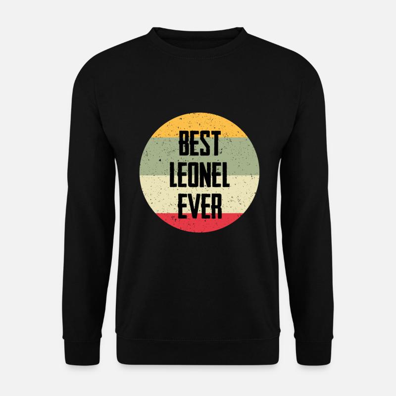 Best Leonel Ever - Unisex Pullover - Schwarz