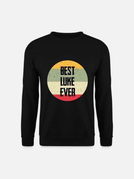 Best Luke Ever - Unisex Sweatshirt - black