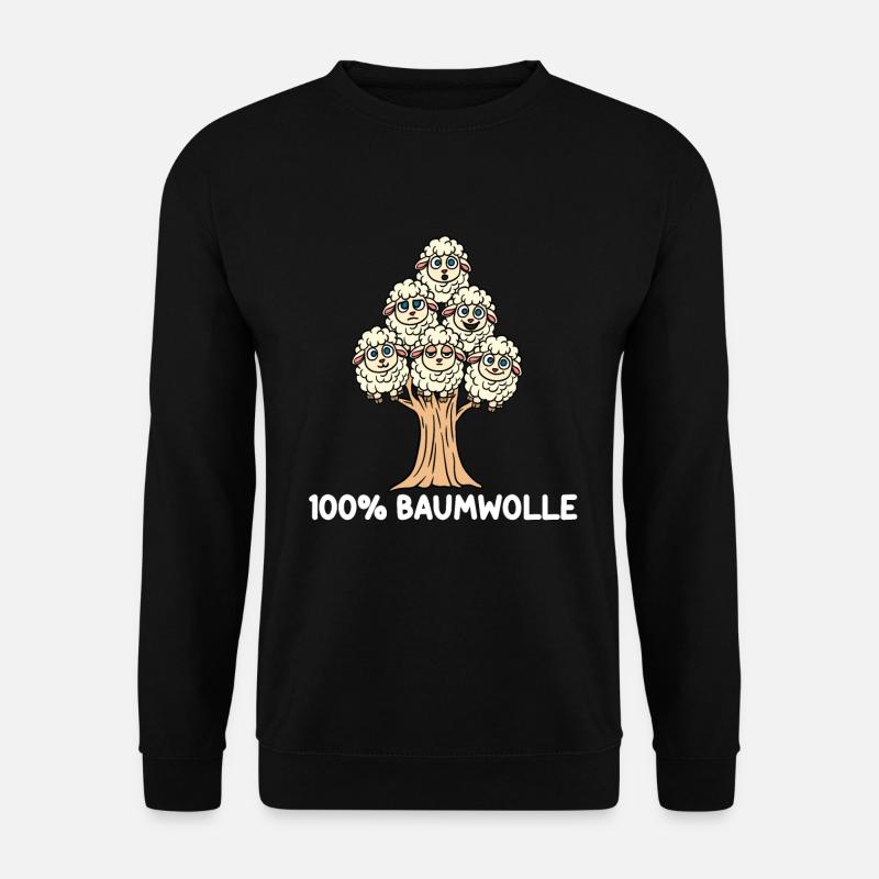 100% cotton - Unisex Sweatshirt - black
