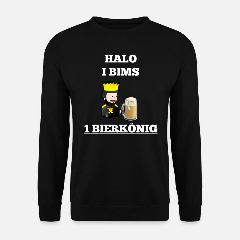 Bierkoenig - Unisex Pullover - Schwarz