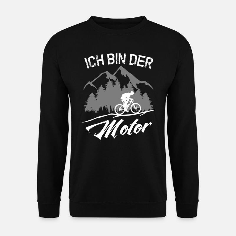MTB - ICH BIN DER MOTOR - ohne Akku - Unisex Pullover - Schwarz