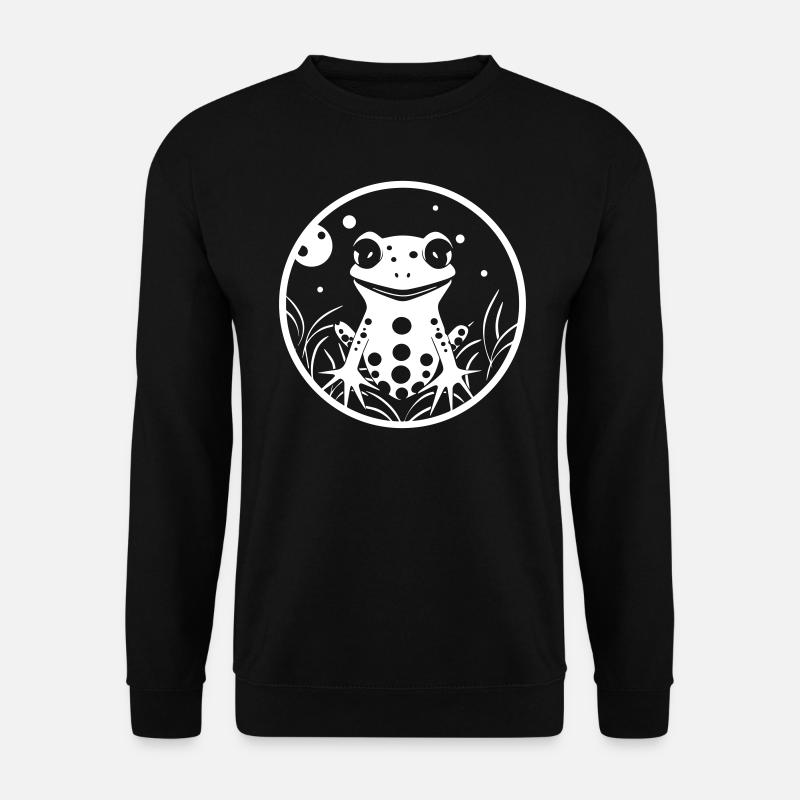 gecko - Unisex Pullover - Schwarz