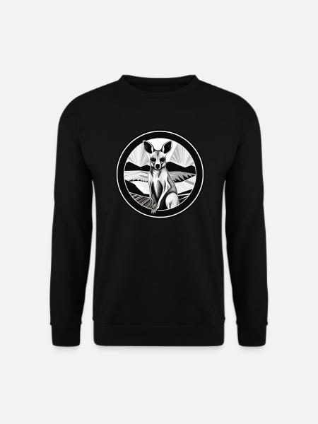 kangaroo - Unisex Sweatshirt - black