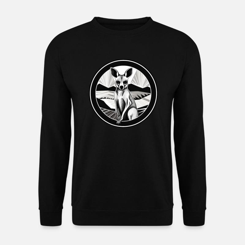 kangaroo - Unisex Sweatshirt - black