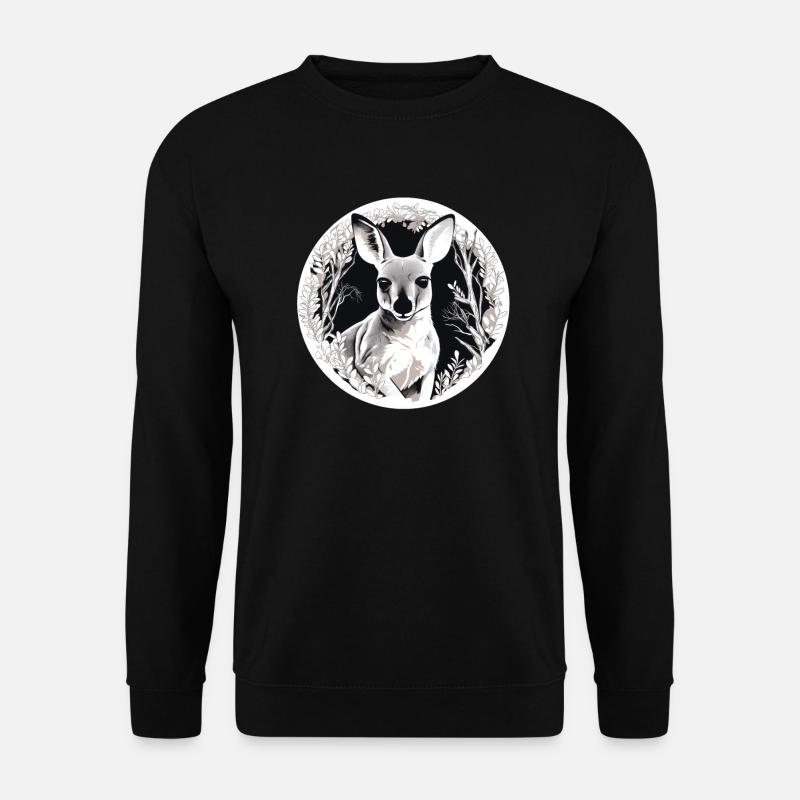 Kangaroo - Unisex Sweatshirt - black