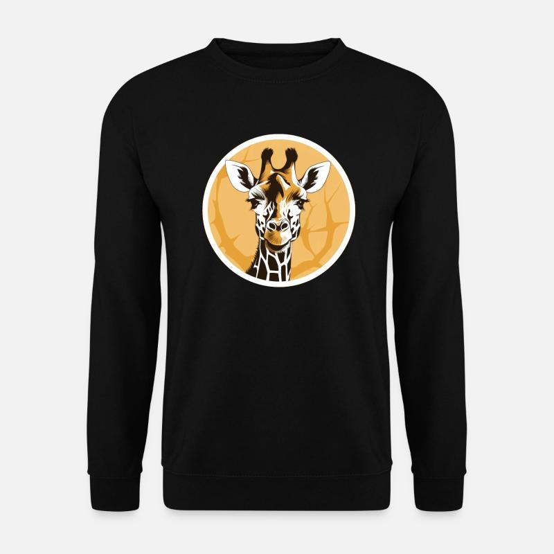 Girafe - Sweat-shirt Unisexe - noir