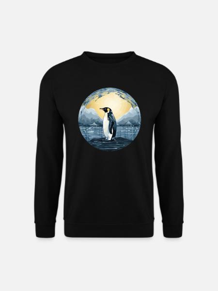 Pingouin - Sweat-shirt Unisexe - noir