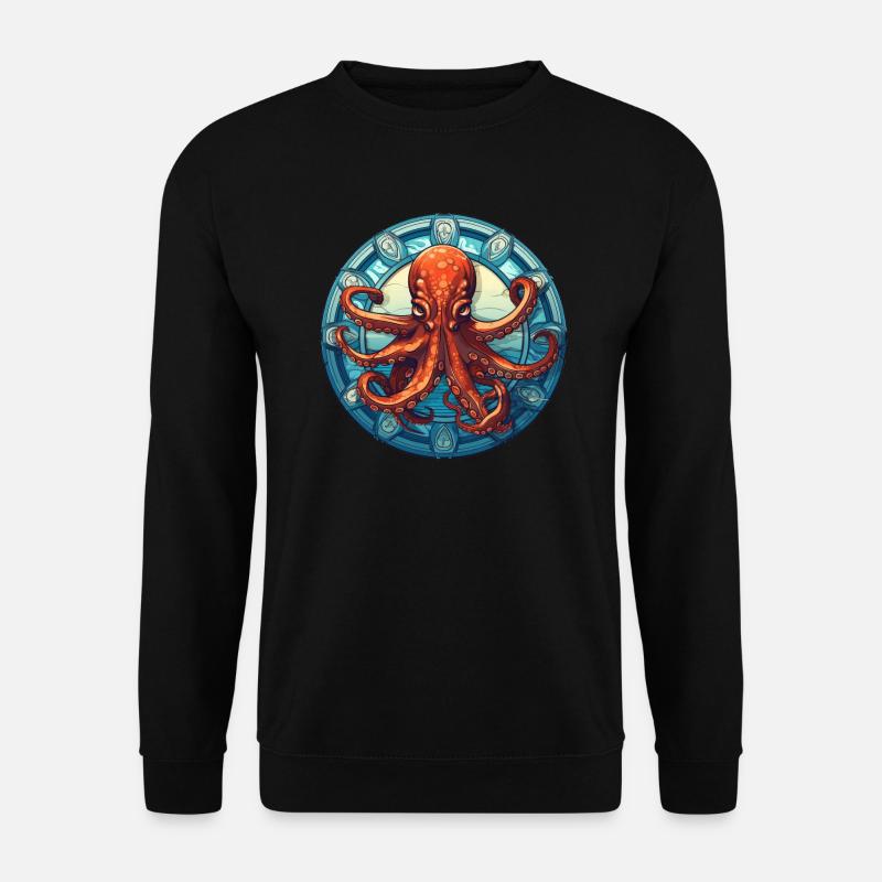 Kraken - Unisex Pullover - Schwarz