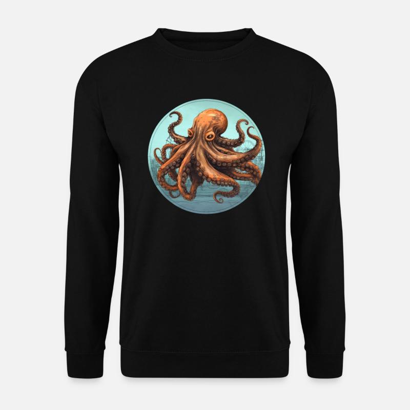 Octopuses - Unisex Sweatshirt - black