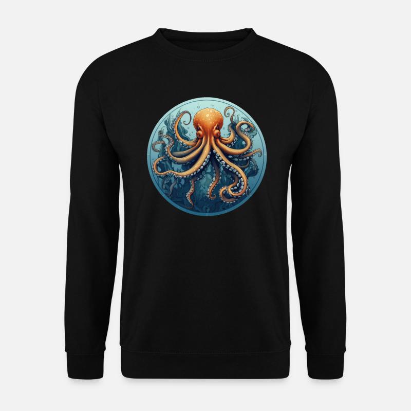 Octopuses - Unisex Sweatshirt - black
