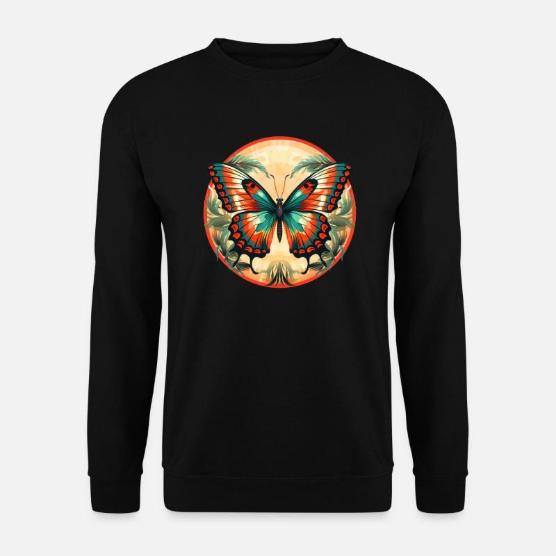 Butterfly - Unisex Sweatshirt - black