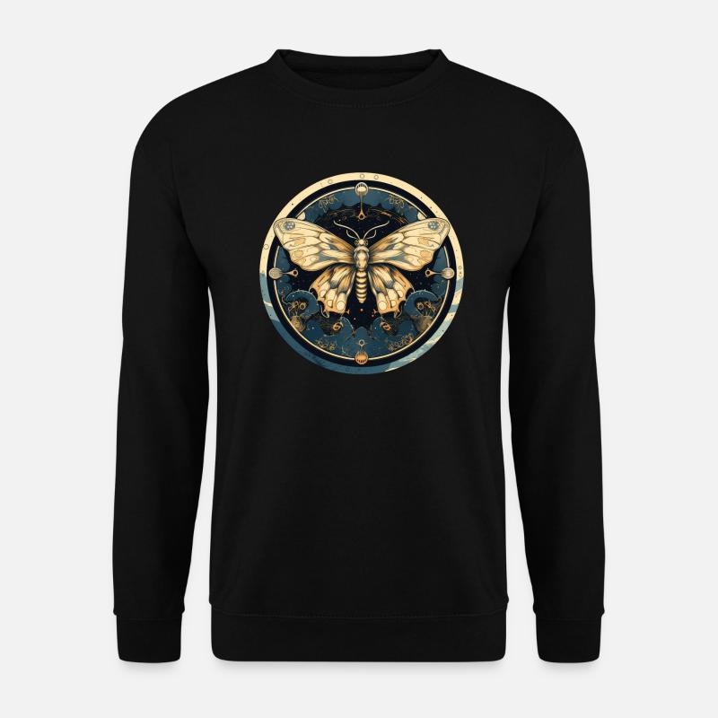 Moth - Unisex Sweatshirt - black