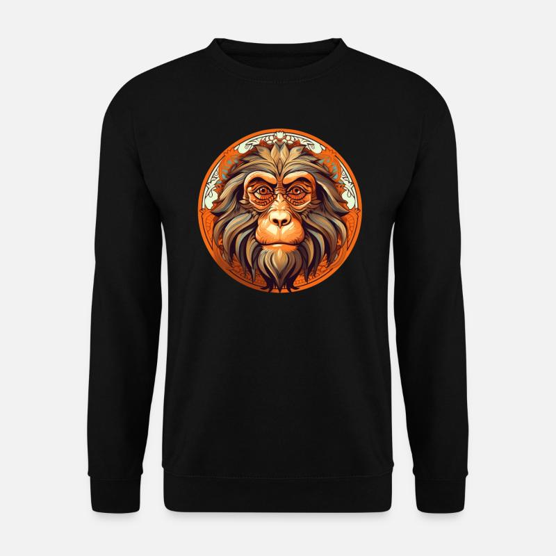 Singe - Sweat-shirt Unisexe - noir