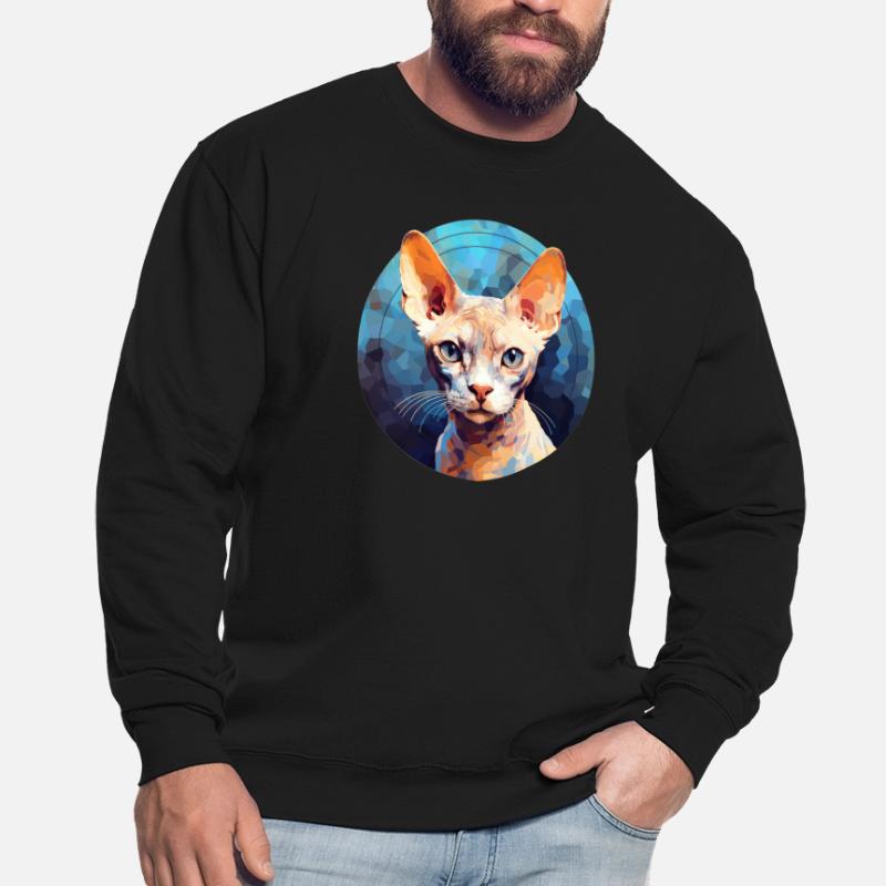 Devon Rex Cat Unisex Sweatshirt