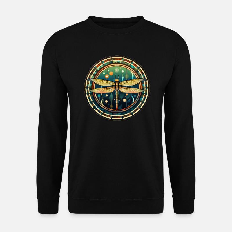 Libelle - Unisex Pullover - Schwarz