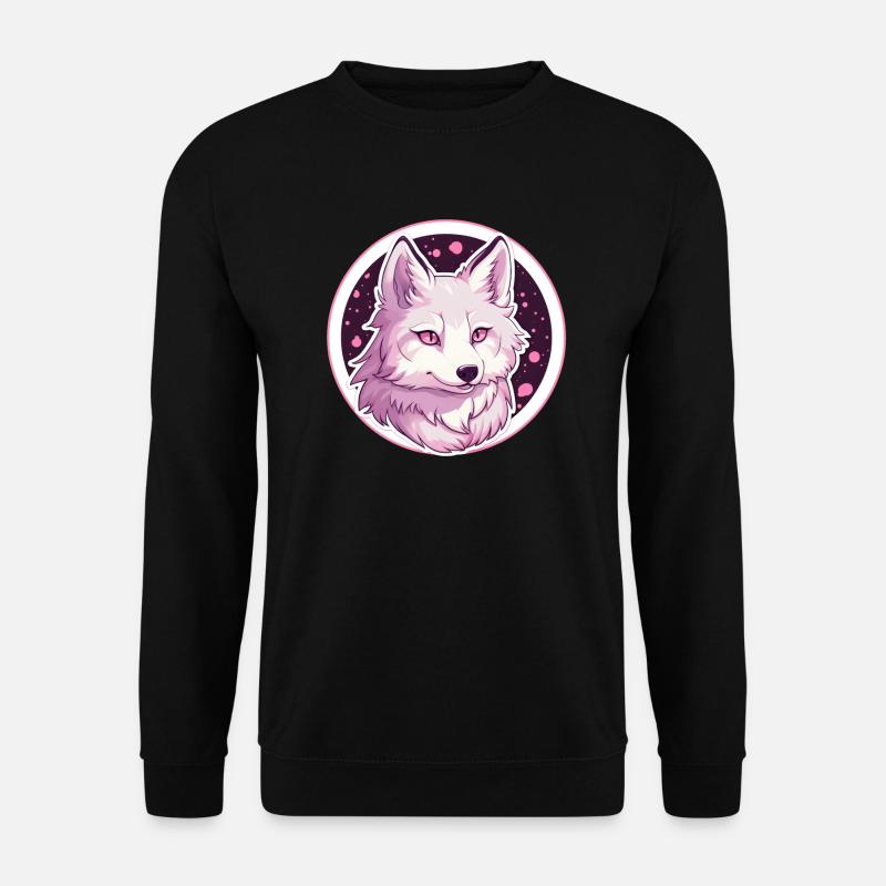 Wolf Anime - Unisex Sweatshirt - black