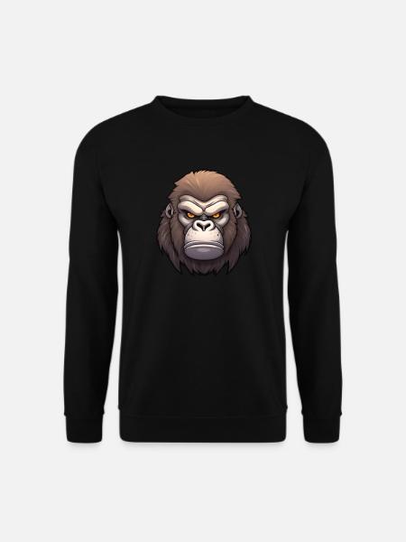 Gorilla monkey - Unisex Sweatshirt - black
