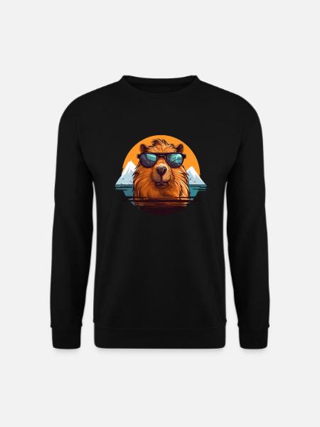 Capybara - Sweat-shirt Unisexe - noir