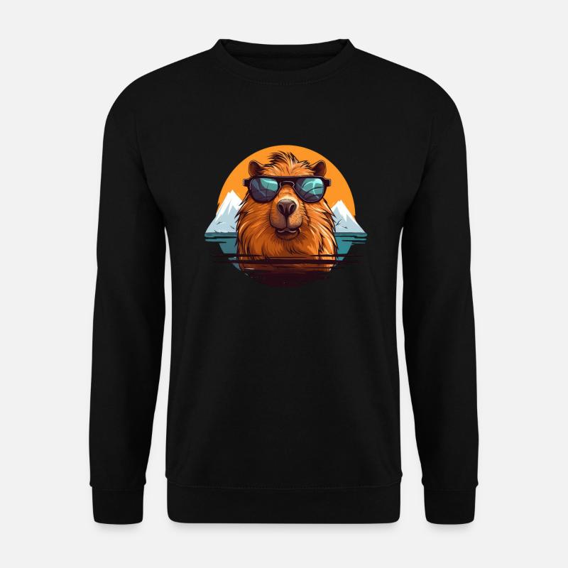 Capybara - Unisex Sweatshirt - black