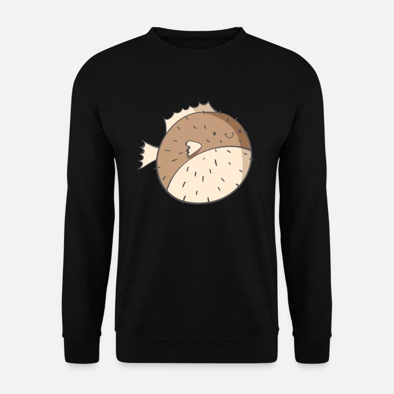 Kugelfisch - Unisex Pullover - Schwarz