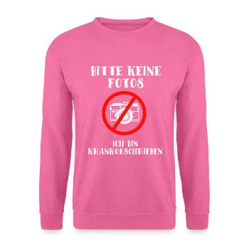 Festival - Unisex Pullover - Pink - Vorne