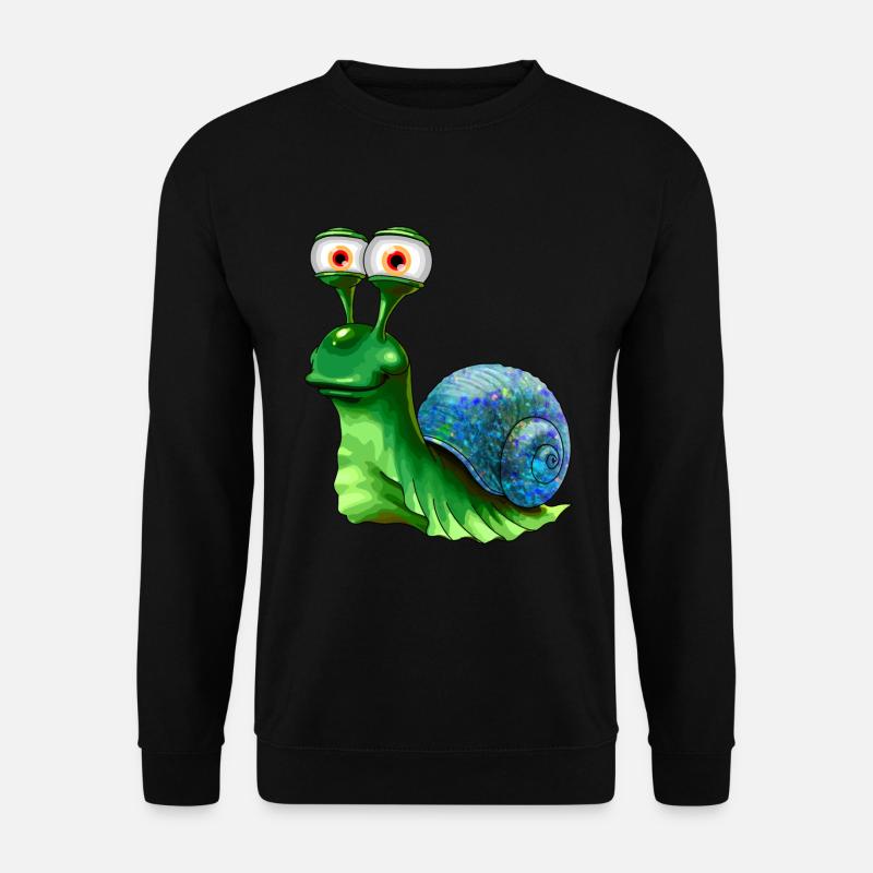 Opal Snail - Unisex Sweatshirt - black