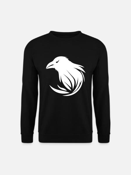Clever clever raven - Unisex Sweatshirt - black