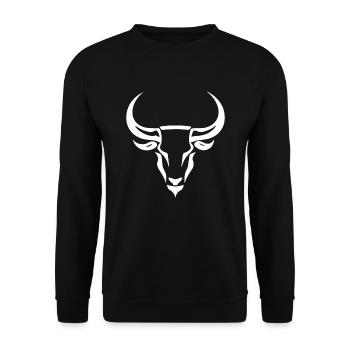 Astrology Taurus Zodiac sign Taurus mythology - Unisex Sweatshirt - black - Front - Alina (178cm) & Michal (187cm)