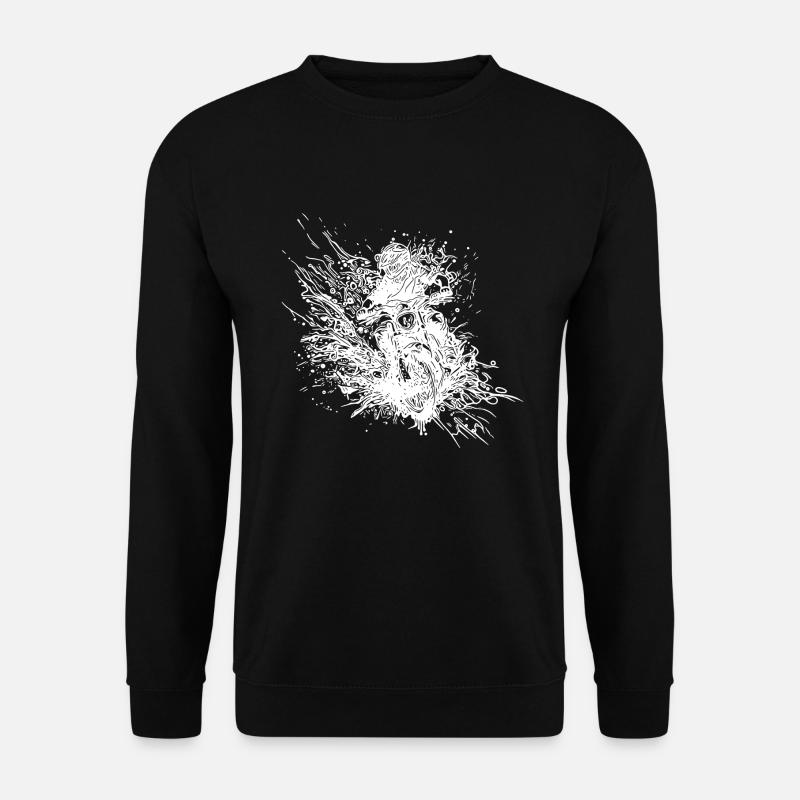 Motorradfahrer Geländefahrt - Unisex Pullover - Schwarz