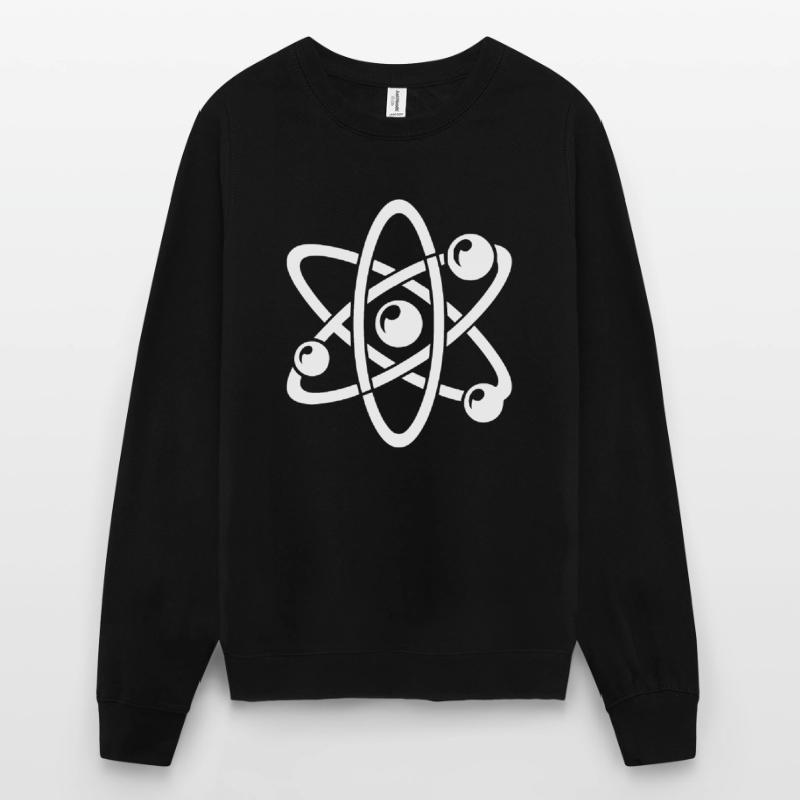 Atomic Nucleus Physics Atom Electron Atomic Model Unisex Sweatshirt