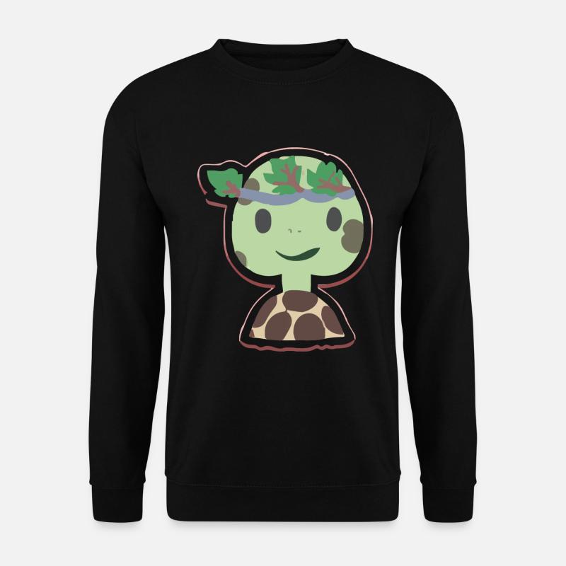 Mimi, die Schildkröte - Unisex Pullover - Schwarz