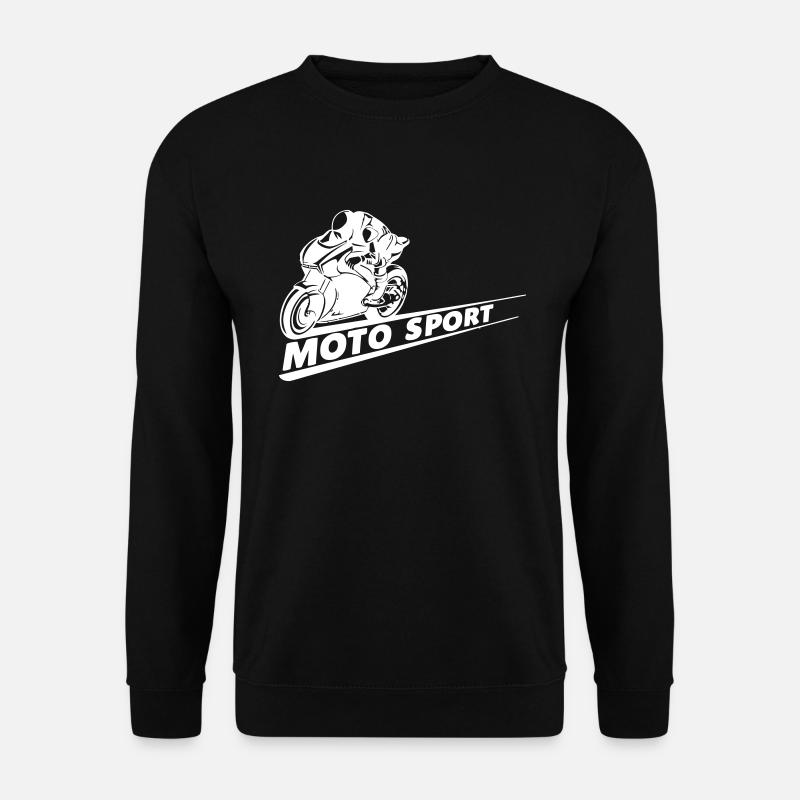 Motorrad Moto Sport - Unisex Pullover - Schwarz