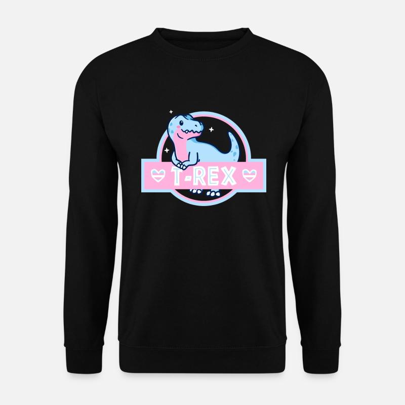 Trans T-Rex - Unisex Sweatshirt - black
