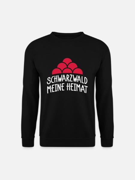 Schwarzwald meine Heimat - Unisex Pullover - Schwarz